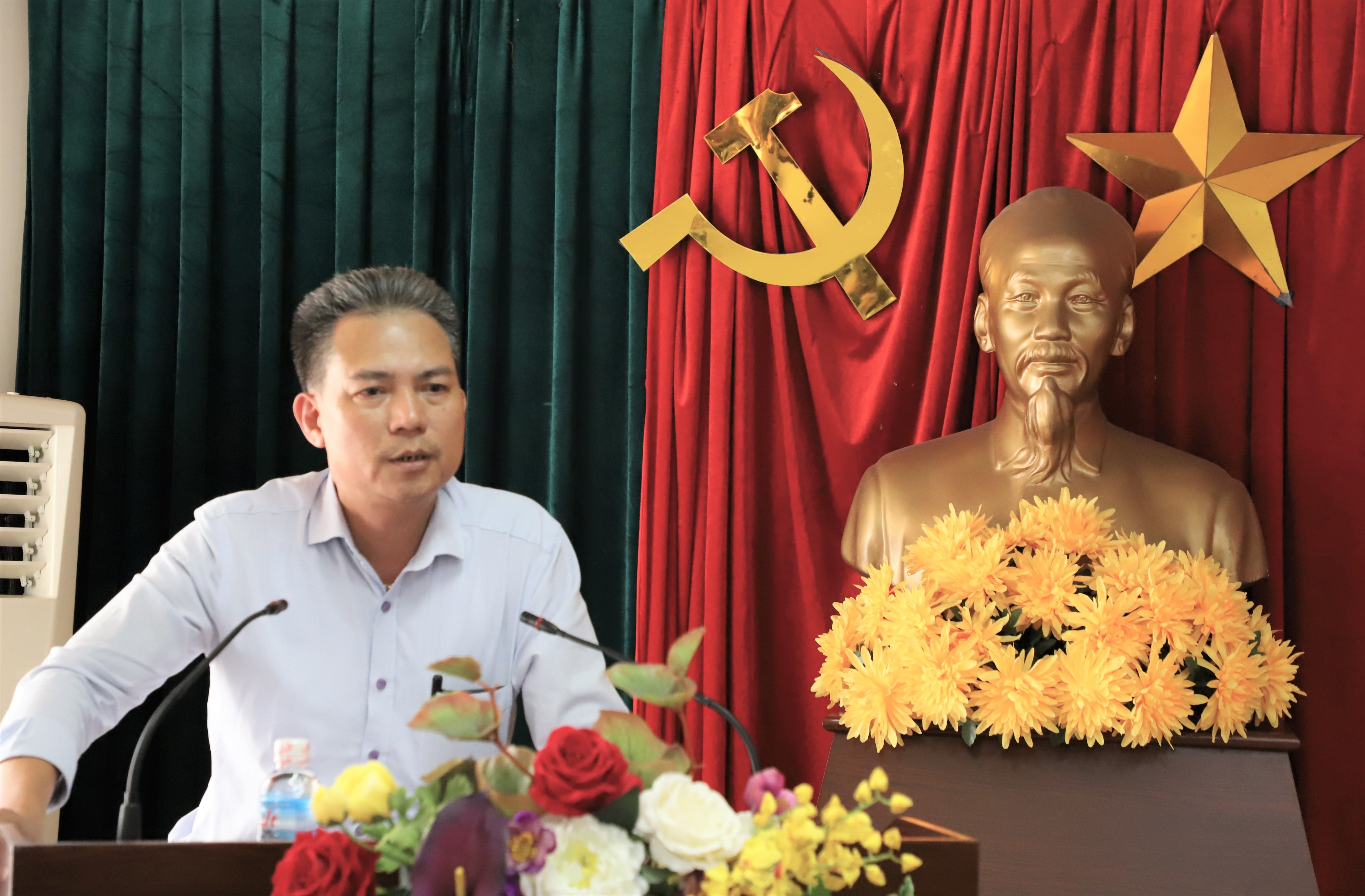 Ông Ninh Xuân Phong, đại diện BLL tại Ninh Xá, Yên Ninh, Ý Yên, Nam Định
